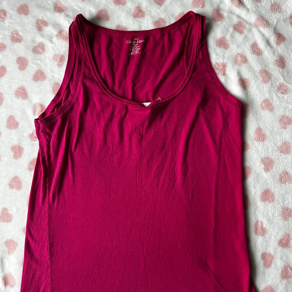 Pink Calvin Klein Tank Top